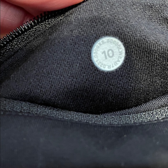 Lululemon women’s 10 medium skirt Pace Rival skort black mid rise light athletic - Picture 8 of 10